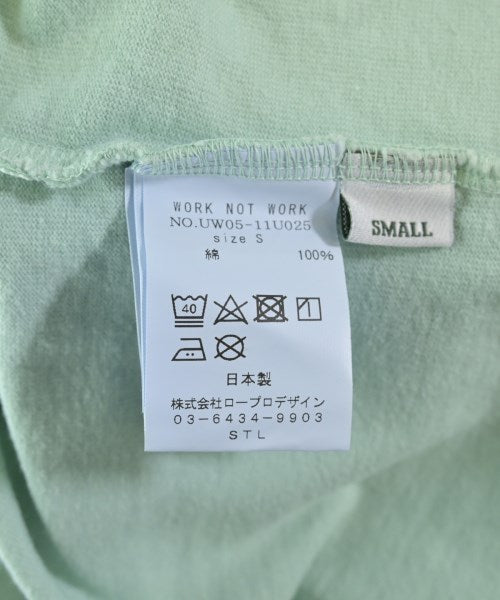 WORK NOT WORK เสื้อยืด/เสื้อท็อปส์