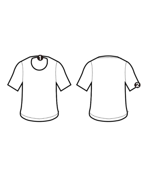6(ROKU) เสื้อยืด/เสื้อท็อปส์