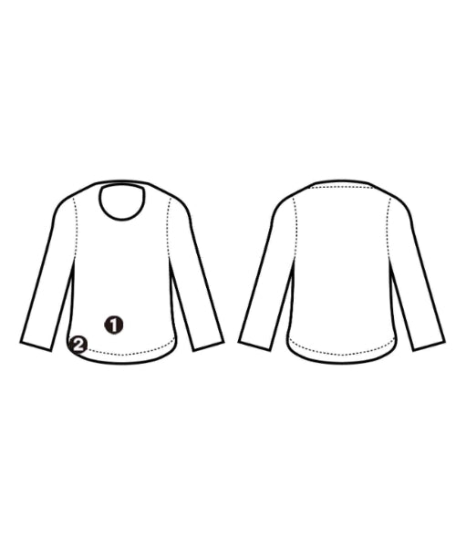 6(ROKU) เสื้อยืด/เสื้อท็อปส์