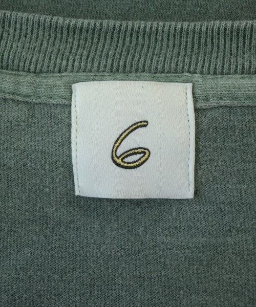 6(ROKU) เสื้อยืด/เสื้อท็อปส์