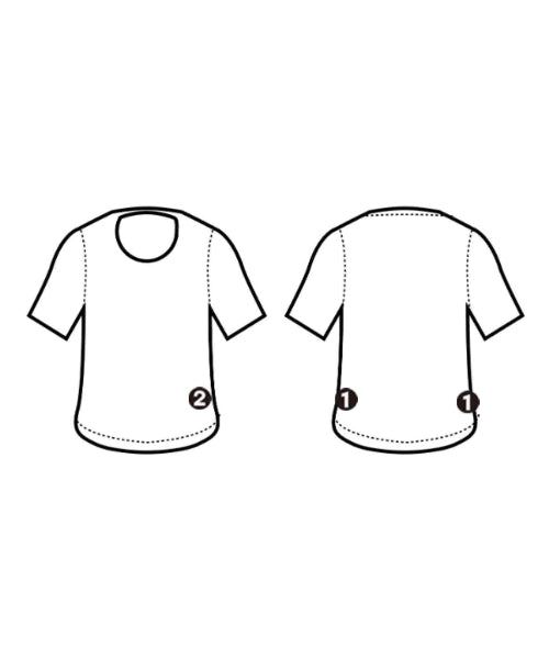 6(ROKU) เสื้อยืด/เสื้อท็อปส์