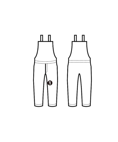 YOUNG&OLSEN The DRYGOODS STORE ชุดเอี๊ยม/เสื้อคลุมหลวมๆ/จั๊มสูท