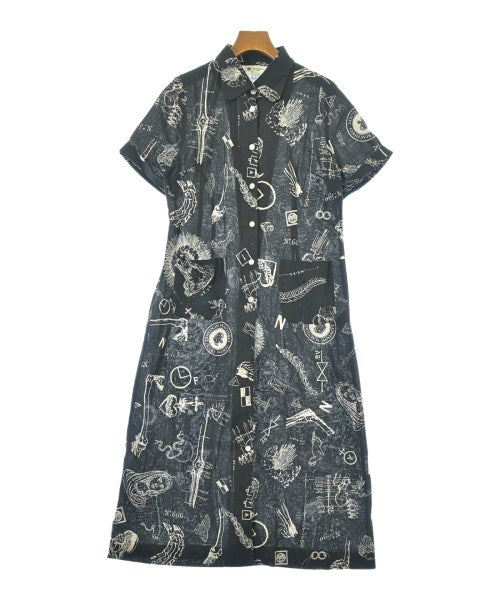 machiko jinto เดรสที่เป็นเสื้อเชิ้ตตัวยาว