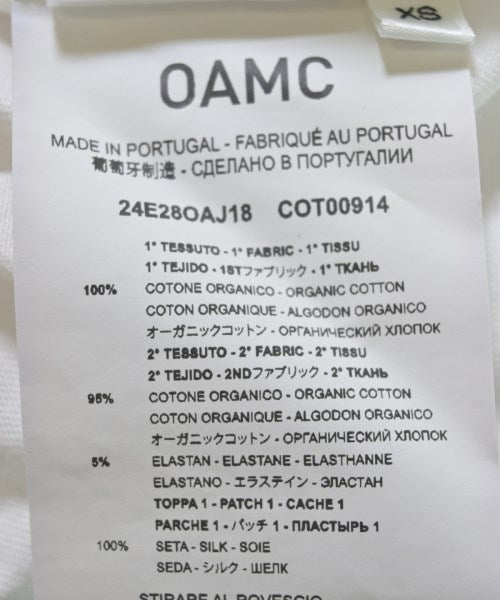 OAMC เสื้อยืด/เสื้อท็อปส์