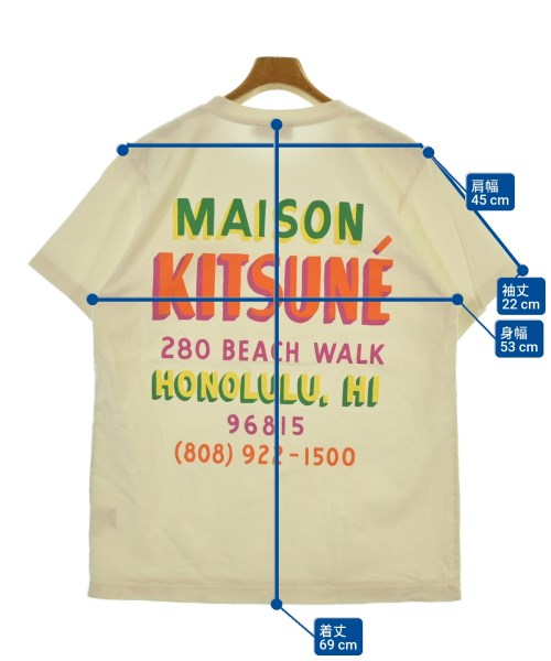 MAISON KITSUNE เสื้อยืด/เสื้อท็อปส์