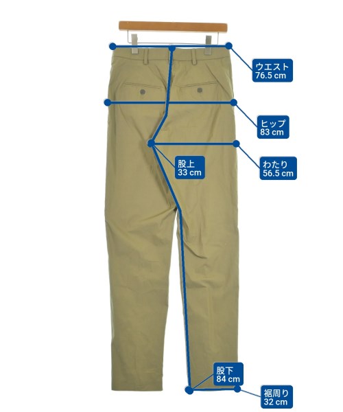 MAISON KITSUNE กางเกงขายาว