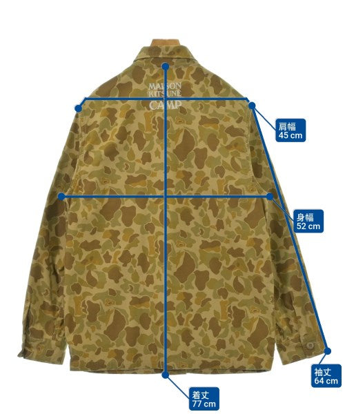 MAISON KITSUNE แจ็กเก็ตทหาร