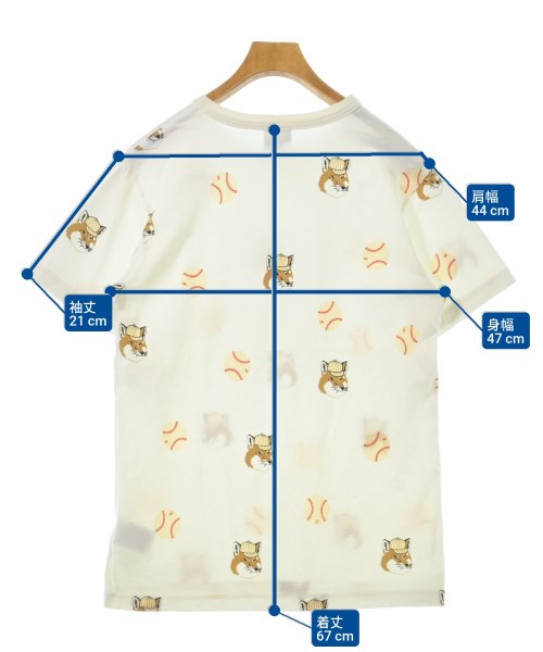 MAISON KITSUNE เสื้อยืด/เสื้อท็อปส์