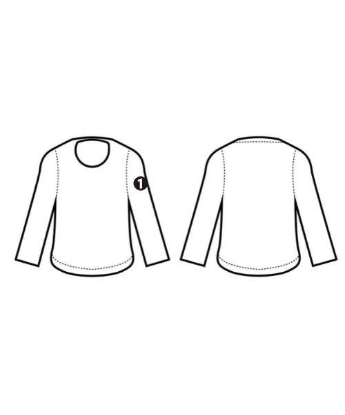 MAISON KITSUNE เสื้อยืด/เสื้อท็อปส์