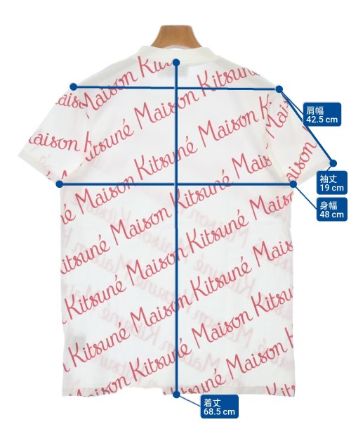 MAISON KITSUNE เสื้อยืด/เสื้อท็อปส์