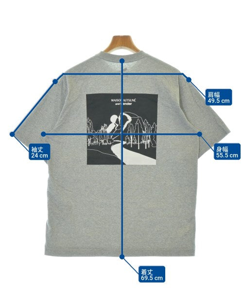 MAISON KITSUNE เสื้อยืด/เสื้อท็อปส์