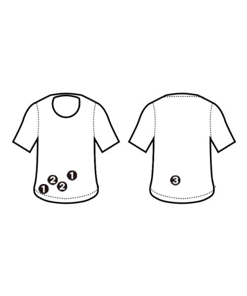 MAISON KITSUNE เสื้อยืด/เสื้อท็อปส์