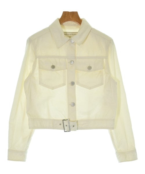 MAISON KITSUNE แจ็คเก็ตยีนส์