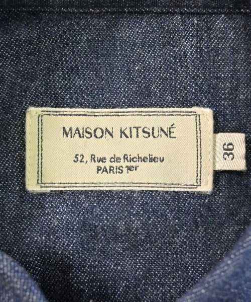 MAISON KITSUNE เดรสที่เป็นเสื้อเชิ้ตตัวยาว