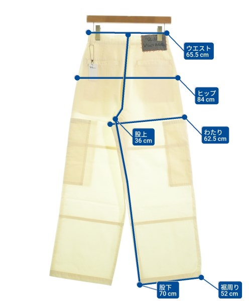 R.H.Vintage กางเกงมีกระเป๋าข้างกางเกง2-4 กระเป๋า