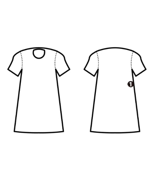 RHC Ron Herman เดรสที่เป็นเสื้อเชิ้ตตัวยาว