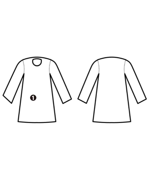 Dessin เดรสที่เป็นเสื้อเชิ้ตตัวยาว