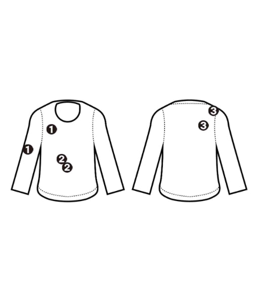 BATONER เสื้อยืด/เสื้อท็อปส์