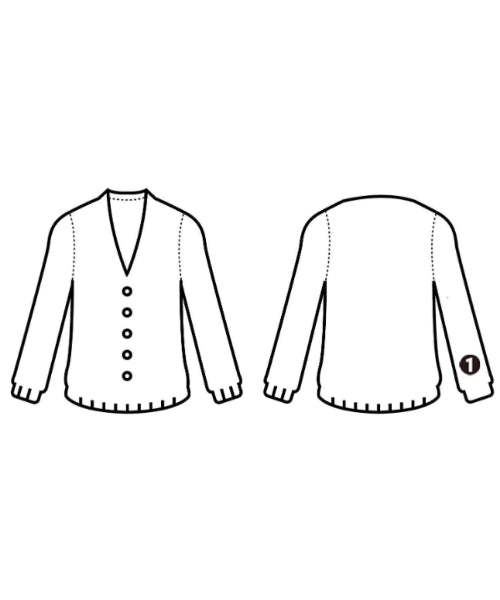 kolor/BEACON เสื้อคาร์ดิแกน