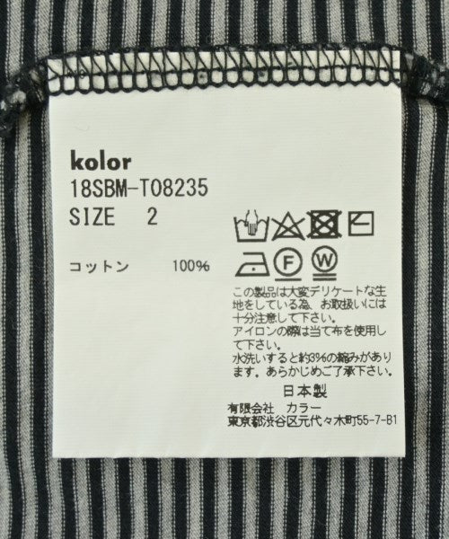 kolor/BEACON เสื้อยืด/เสื้อท็อปส์