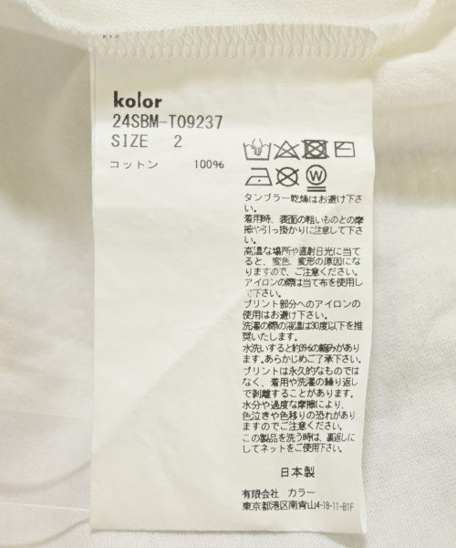 kolor/BEACON เสื้อยืด/เสื้อท็อปส์