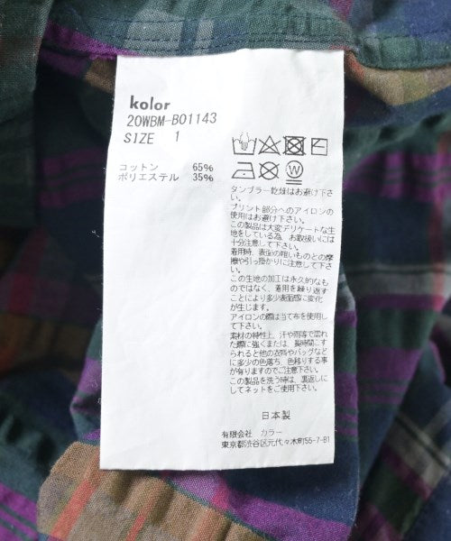 kolor/BEACON เสื้อลำลอง