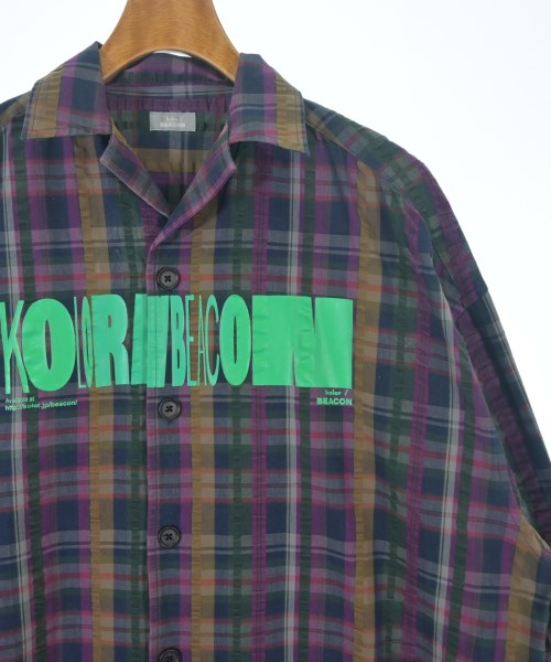 kolor/BEACON เสื้อลำลอง