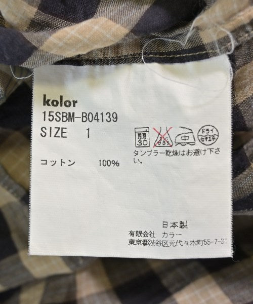 kolor/BEACON เสื้อลำลอง