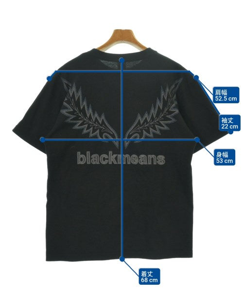 black means เสื้อยืด/เสื้อท็อปส์