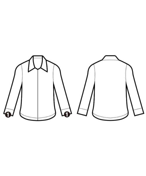 TICCA เดรสที่เป็นเสื้อเชิ้ตตัวยาว