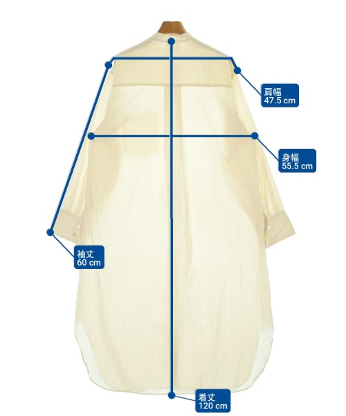 yuni เดรสที่เป็นเสื้อเชิ้ตตัวยาว