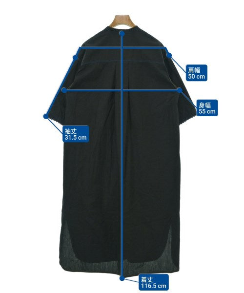 yuni เดรสที่เป็นเสื้อเชิ้ตตัวยาว