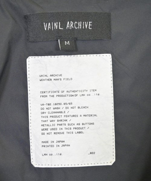 VAINL ARCHIVE แจ็คเก็ตเบลาส์