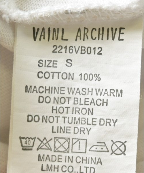 VAINL ARCHIVE เสื้อยืด/เสื้อท็อปส์
