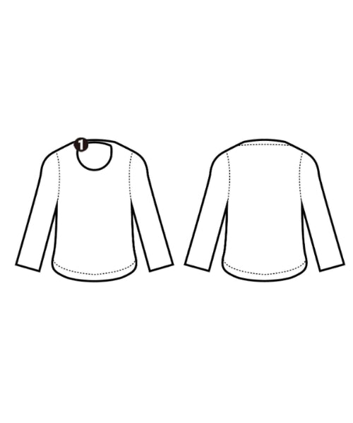 CURLY เสื้อยืด/เสื้อท็อปส์