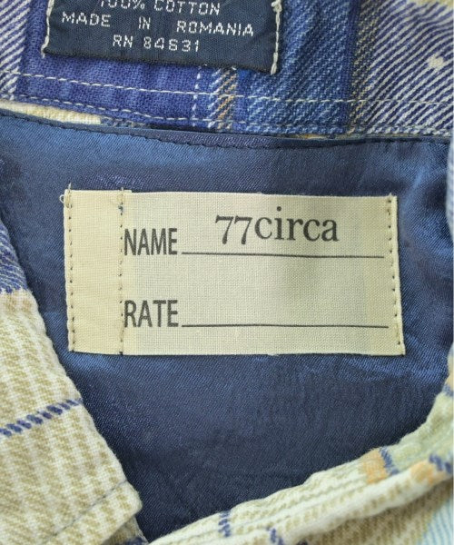 77circa เดรสที่เป็นเสื้อเชิ้ตตัวยาว