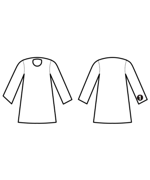 oblekt ชุดเอี๊ยม/เสื้อคลุมหลวมๆ/จั๊มสูท