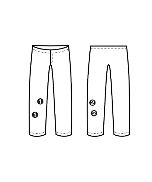 H BEAUTY&YOUTH กางเกงขายาว