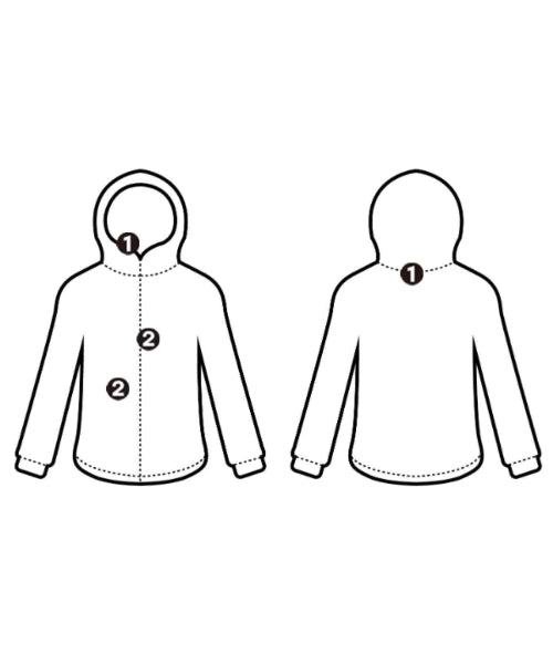 Pilgrim surf+Supply เสื้อฮู้ด