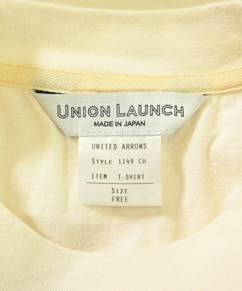 UNION LAUNCH เสื้อยืด/เสื้อท็อปส์