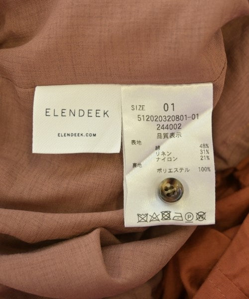 ELENDEEK เดรสที่เป็นเสื้อเชิ้ตตัวยาว