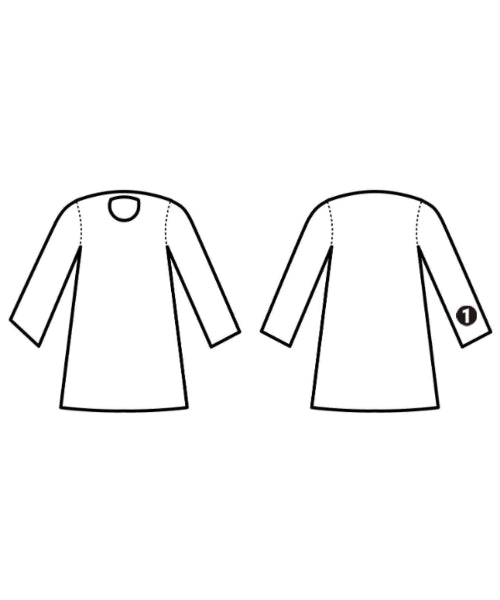 ELENDEEK เดรสที่เป็นเสื้อเชิ้ตตัวยาว