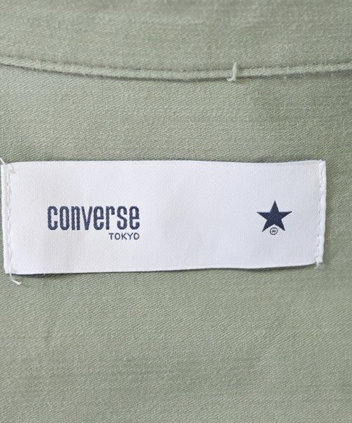 CONVERSE TOKYO เดรสที่เป็นเสื้อเชิ้ตตัวยาว