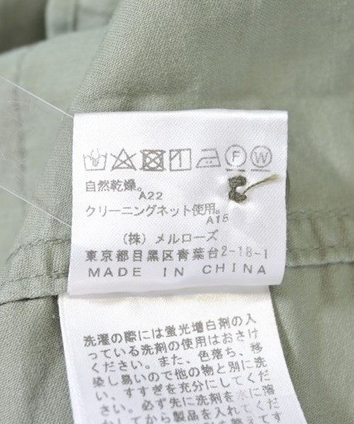 CONVERSE TOKYO เดรสที่เป็นเสื้อเชิ้ตตัวยาว