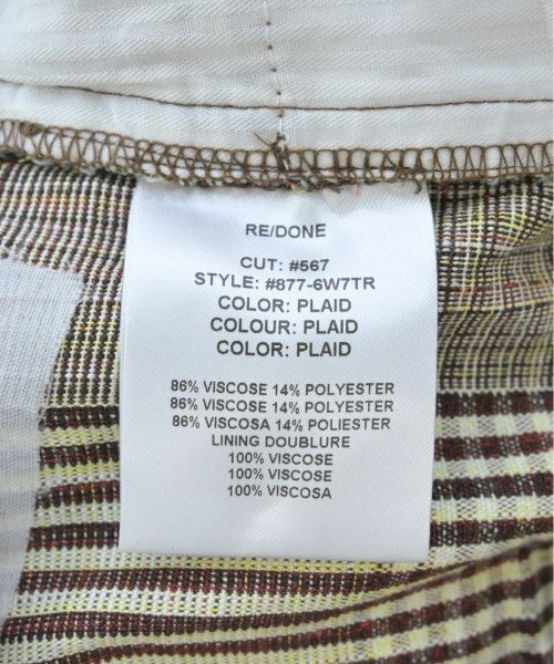 RE/DONE กางเกง อื่น