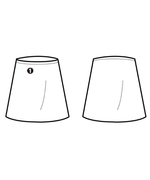 RE/DONE กระโปรงสั้น