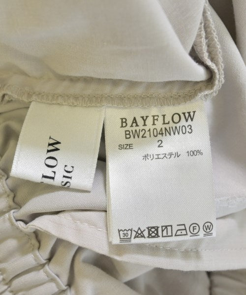 BAYFLOW กางเกงมีกระเป๋าข้างกางเกง2-4 กระเป๋า