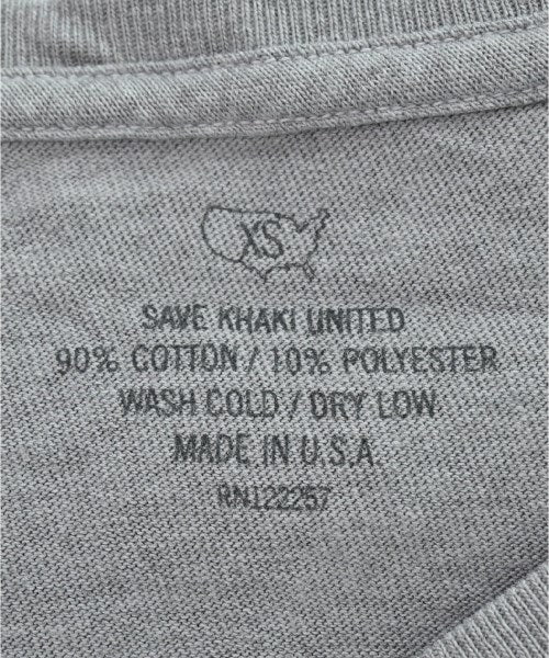 SAVE KHAKI UNITED เสื้อยืด/เสื้อท็อปส์