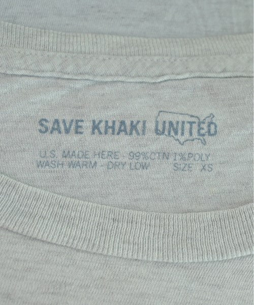 SAVE KHAKI UNITED เสื้อยืด/เสื้อท็อปส์
