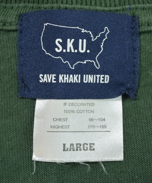 SAVE KHAKI UNITED เสื้อยืด/เสื้อท็อปส์